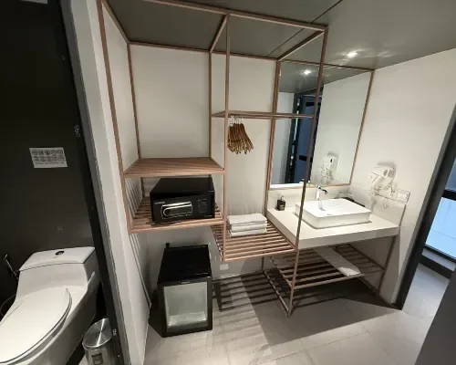 Phòng tắm tại The Time Hotel Nha Trang