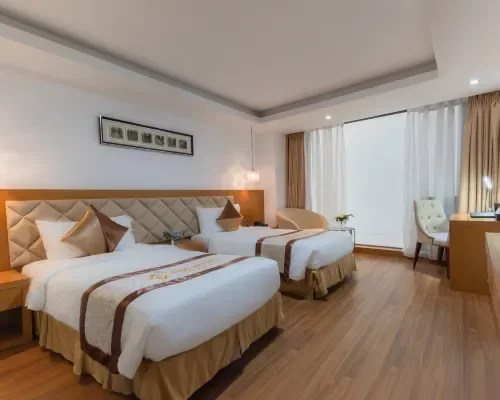 Phòng nghỉ tại TND Hotel Nha Trang – góc 2
