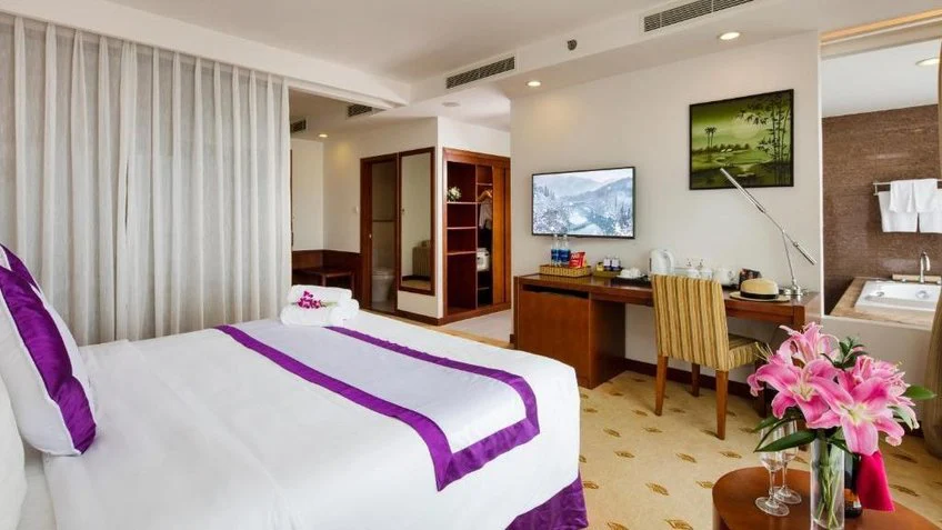 Phòng nghỉ tại TTC Hotel Michelia Nha Trang – góc 7