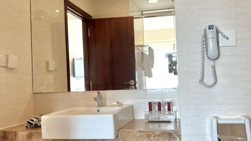 Phòng tắm tại TTC Hotel Michelia Nha Trang