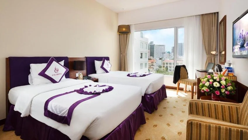 Phòng nghỉ tại TTC Hotel Michelia Nha Trang