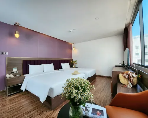 Phòng nghỉ tại V Hotel Nha Trang – góc 2