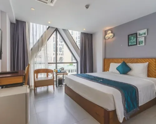 Phòng nghỉ tại Venue Hotel Nha Trang – góc 4