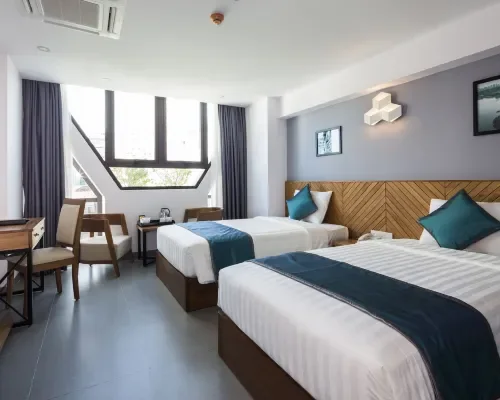Phòng nghỉ tại Venue Hotel Nha Trang – góc 3