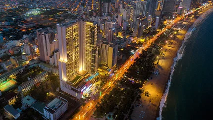Toàn cảnh tại Vinpearl Beachfront Nha Trang – góc 2