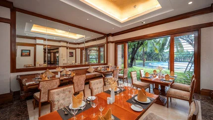 Không gian ăn uống tại Vinpearl Luxury Nha Trang
