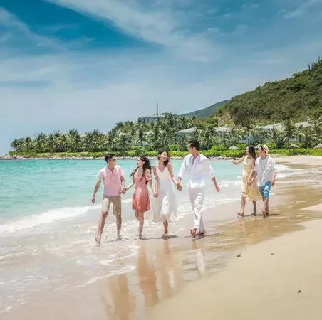 Không gian ven biển tại Vinpearl Resort Nha Trang