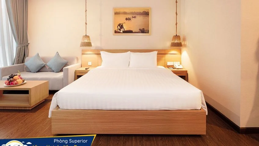 Phòng nghỉ tại Virgo Hotel Nha Trang – góc 7