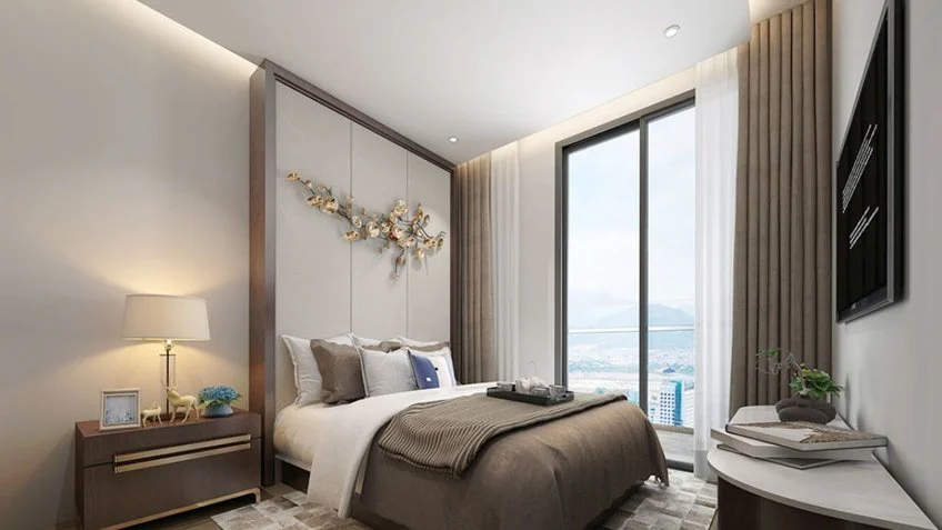 Phòng nghỉ tại Virgo Hotel Nha Trang – góc 10