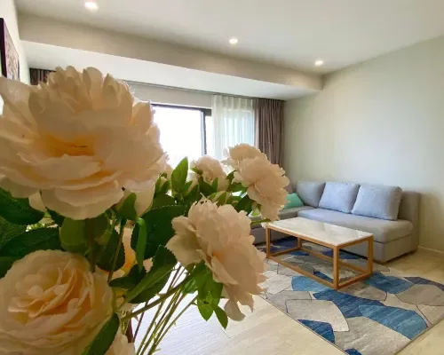 Phòng nghỉ tại Wise Stay Gold Coast Nha Trang – góc 4