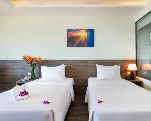 Phòng nghỉ tại Xavia Hotel Nha Trang