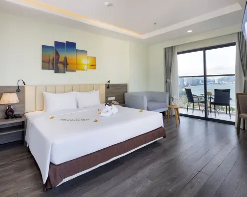Phòng nghỉ tại Xavia Hotel Nha Trang – góc 4