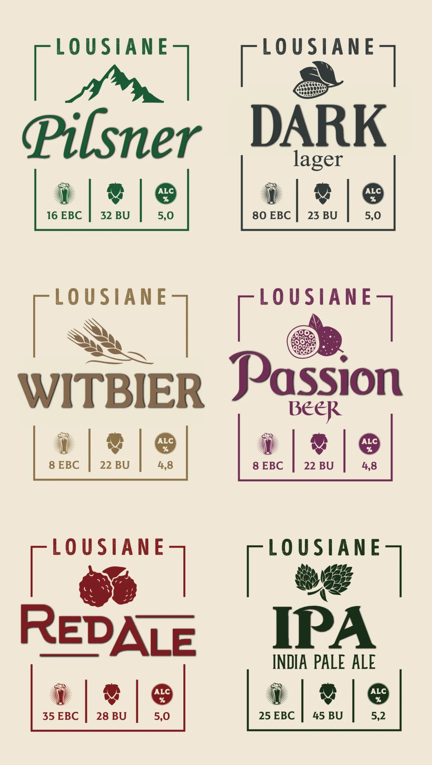 Một số dòng bia thủ công Louissiane