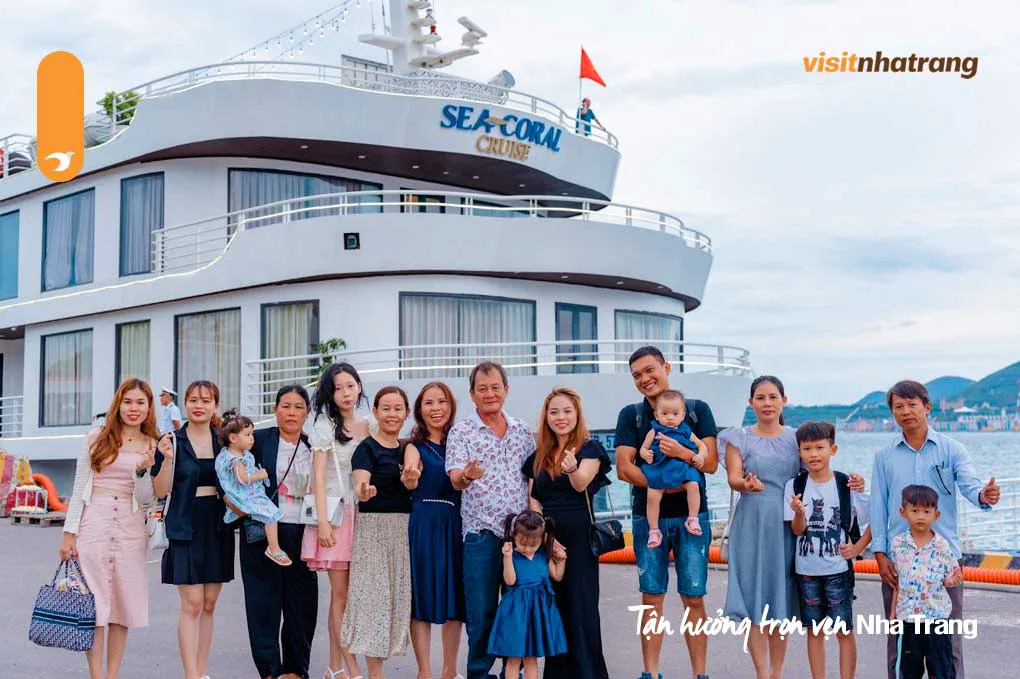 Không gian ngoài trời trên du thuyền Sealife